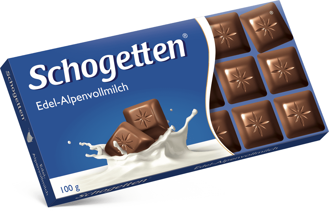 Schogetten 100g Tafeln: Alpenvollmilch