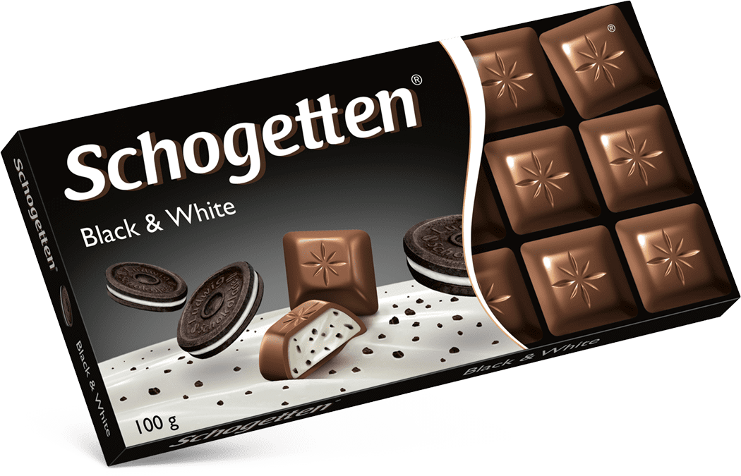 Schogetten 100g Tafeln: Black & White