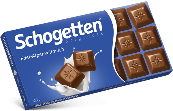 Schogetten 100g Tafeln: Alpenvollmilch