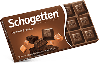 Schogetten Originals: caramel brownie