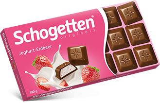 Schogetten 100g Tafeln: Joghurt-Erdbeer
